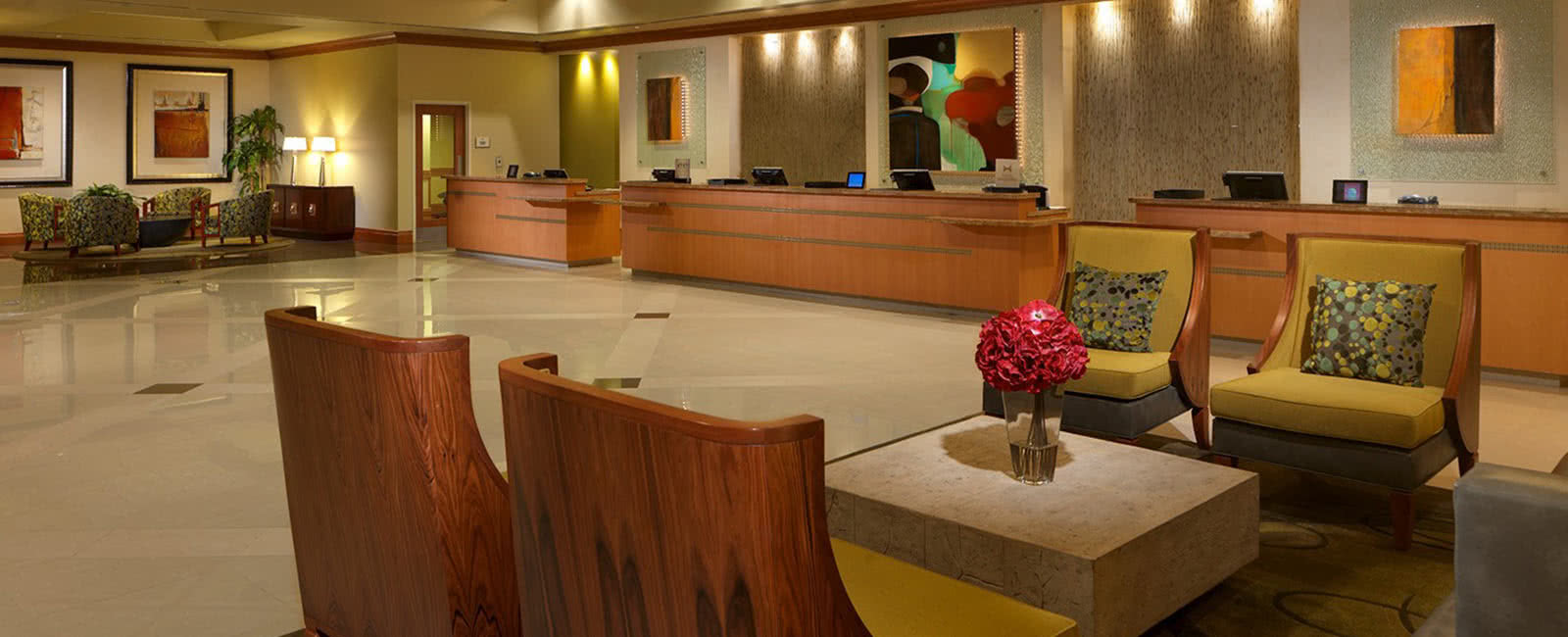 Lobby of Parc Soleil by Hilton Grand Vacations Club in Orlando, Florida