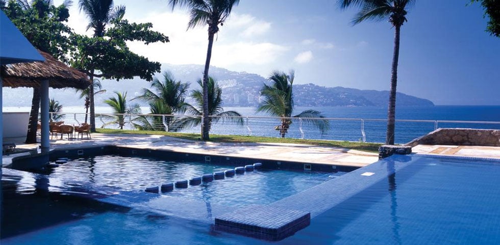 The Pool of Fiesta Americana Villas Acapulco in Mexico