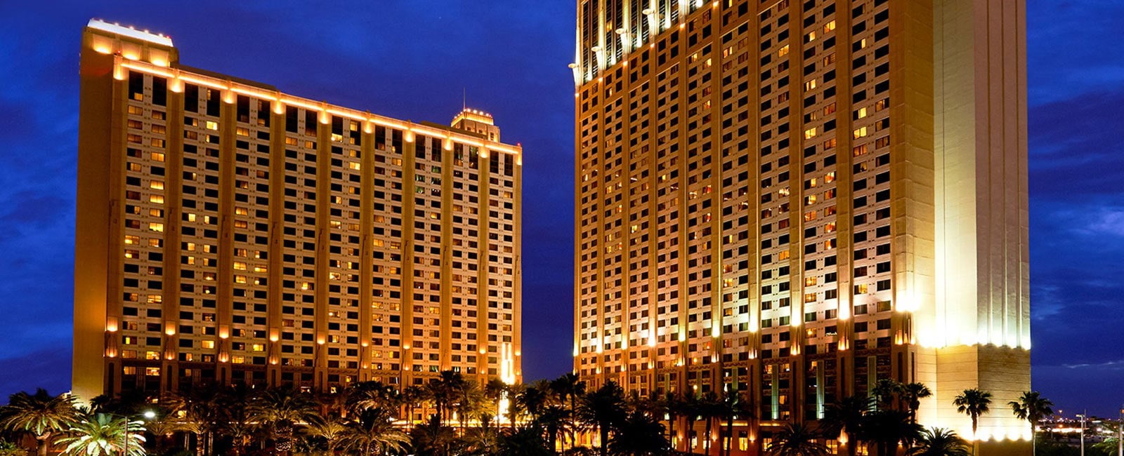 Exterior of Hilton Grand Vacations on the Boulevard in Las Vegas, Nevada
