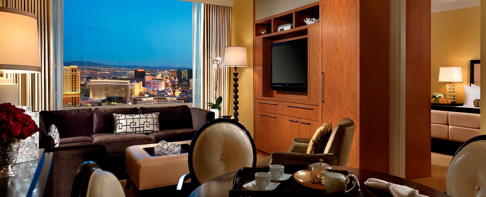 Living Area at Trump International Hotel in Las Vegas, Nevada