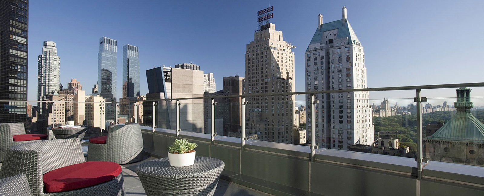 Terrace of West 57th Street Resort by Hilton Club in New York